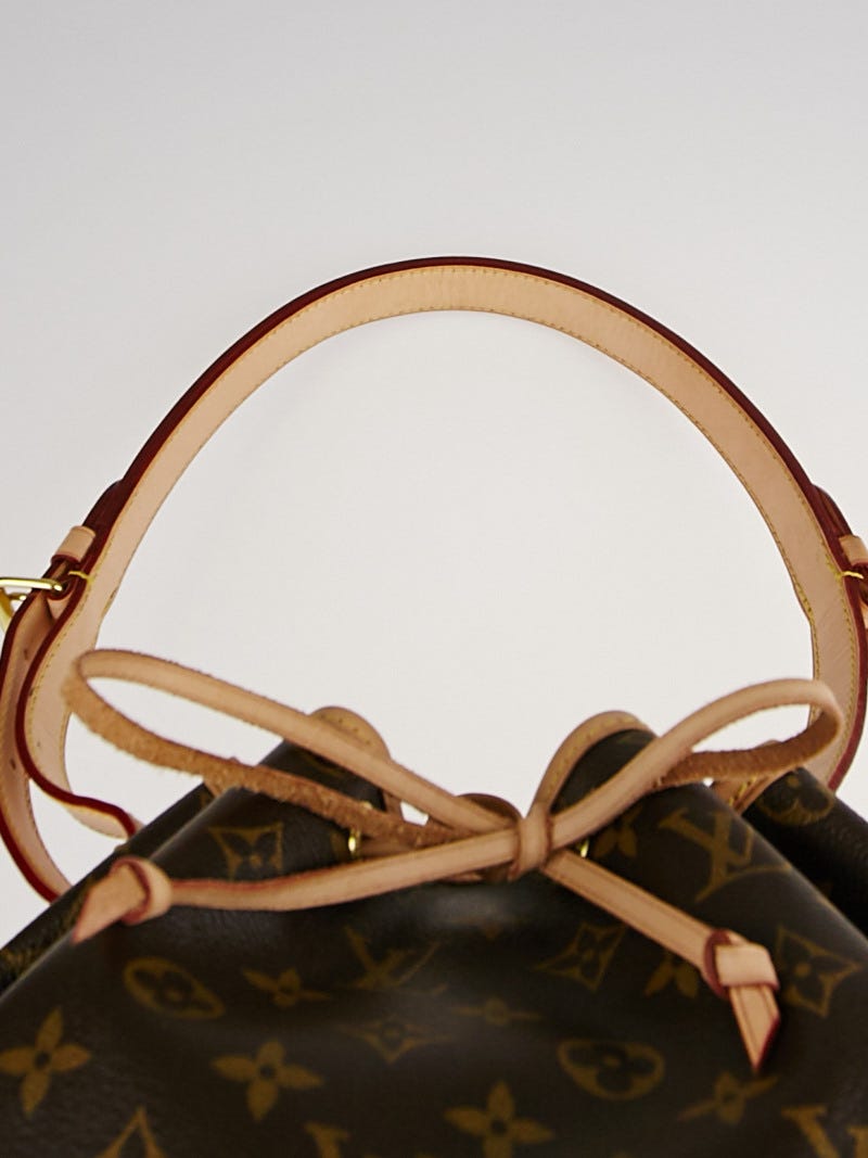 Louis Vuitton Sepia Monogram Idylle Canvas Noe Bag - Yoogi's Closet