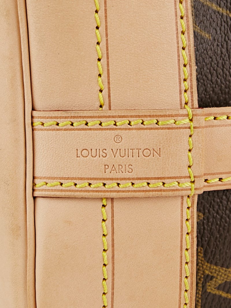 Louis Vuitton Bordeaux Since 1854 Canvas Petit Noe Bag - Yoogi's Closet