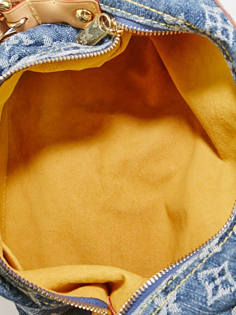 Louis Vuitton Denim Blue Monogram Baggy PM Bag – The Closet