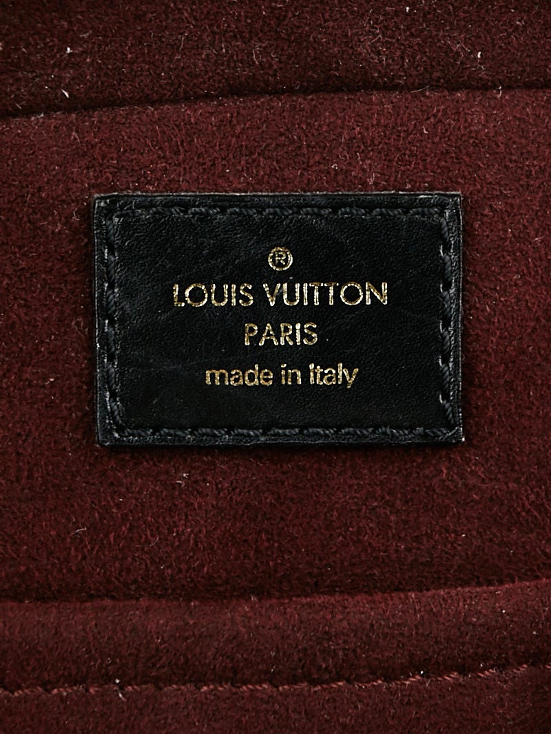 Louis Vuitton Limited Edition Black Monogram Leather Mizi Vienna Bag -  Yoogi's Closet