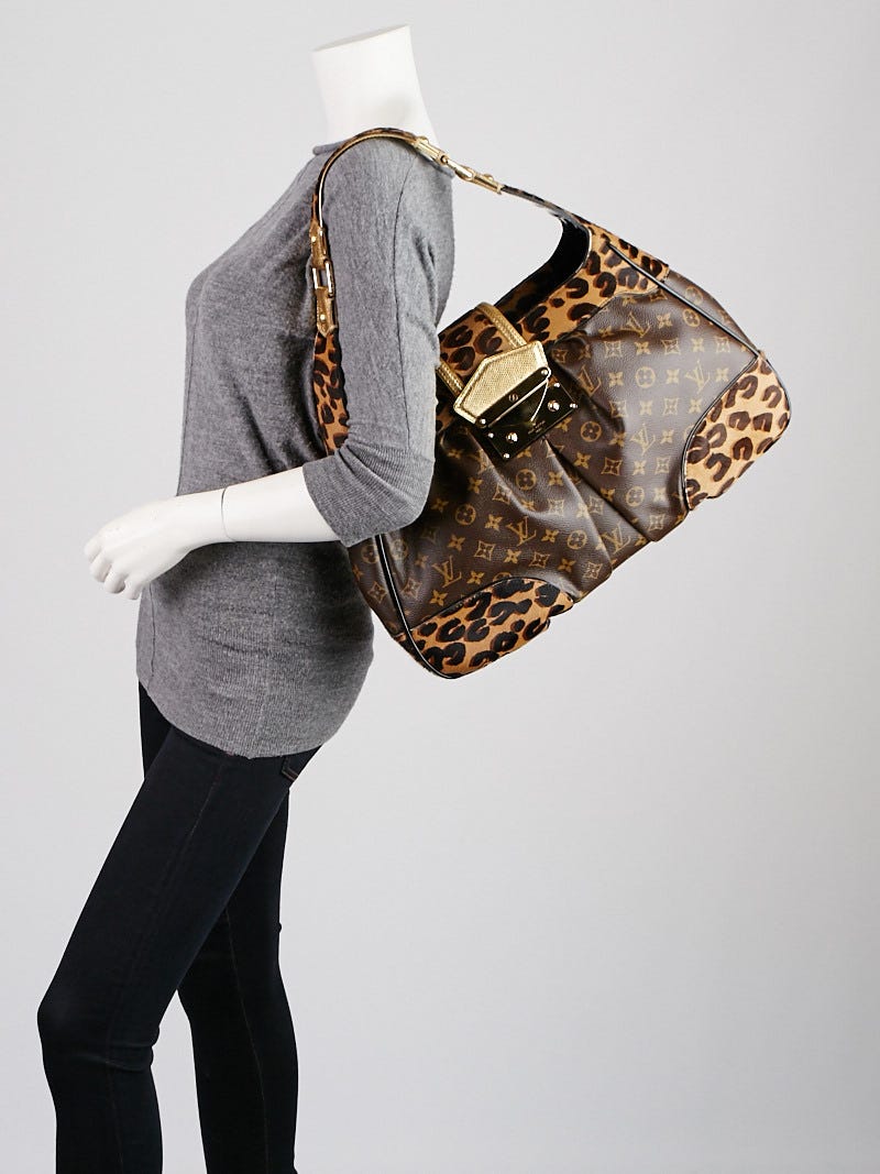 Louis Vuitton Limited Edition Monogram Leopard Polly Bag - Yoogi's Closet