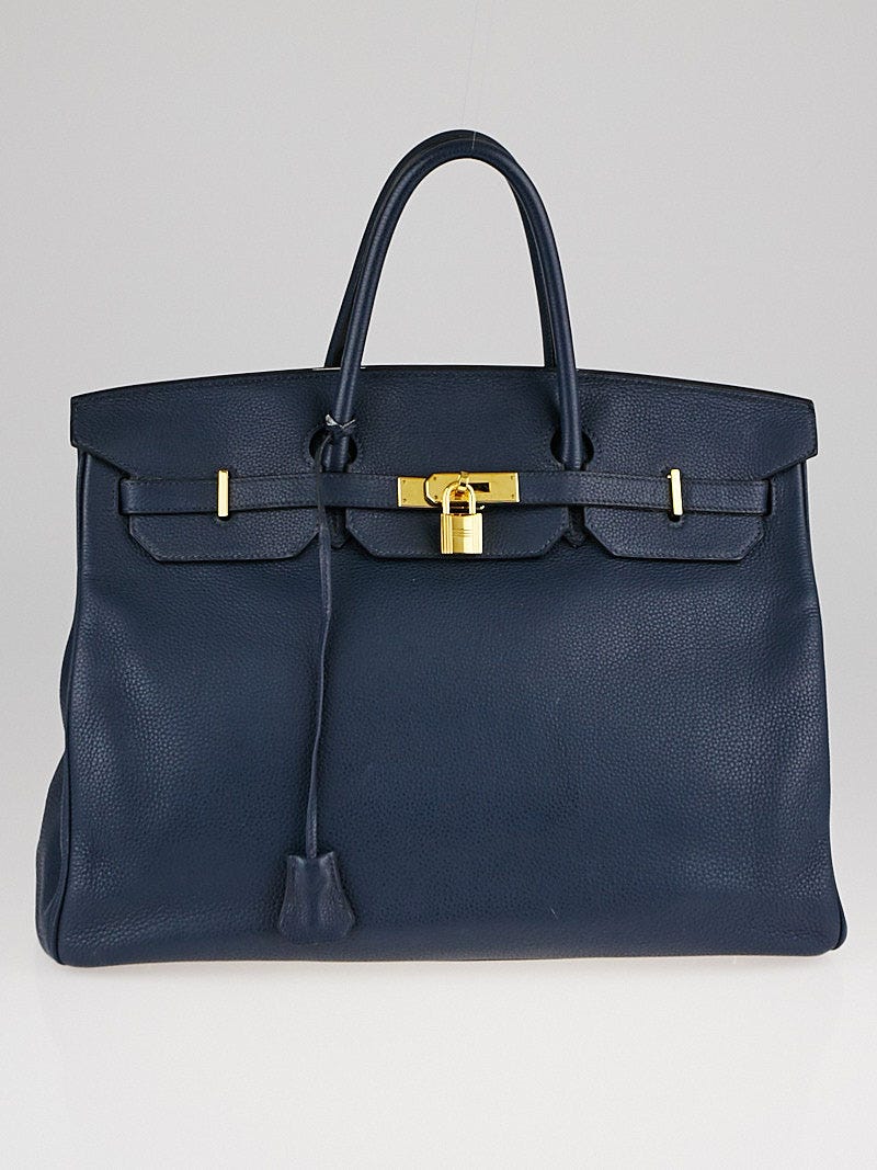 Hermes, Bags, Authentic Hermes Birkin 3 In Slate Blue