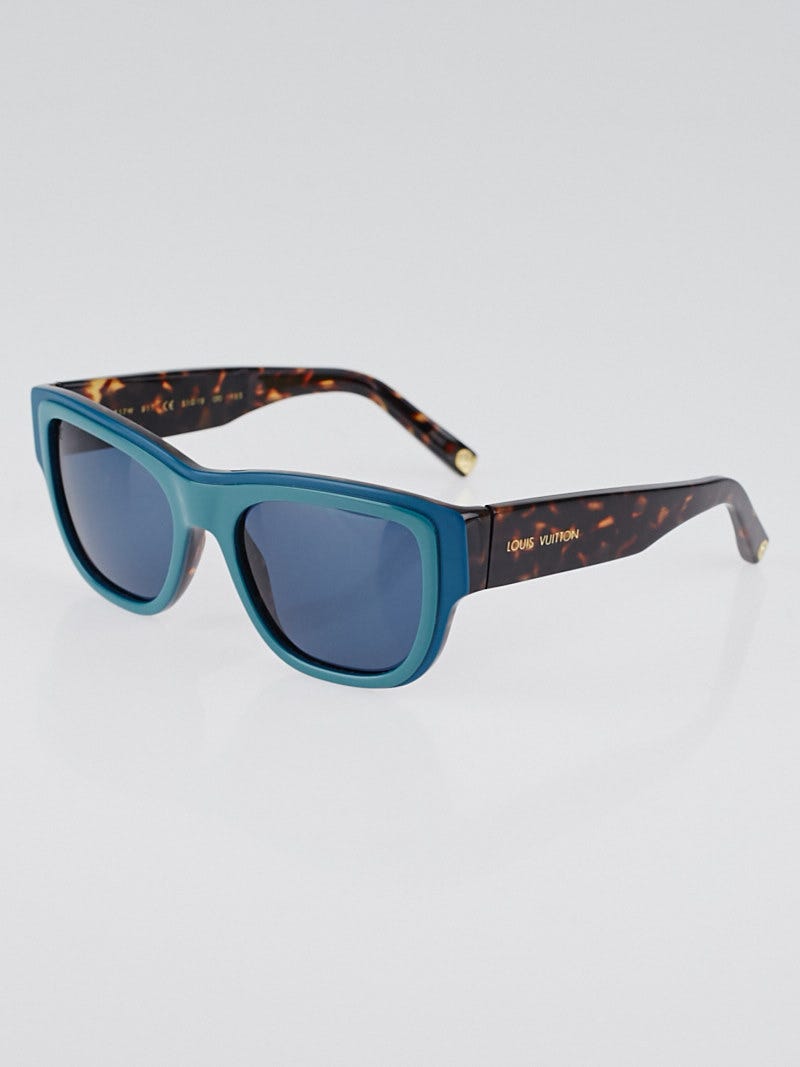 Louis Vuitton Tortoise Shell Acetate Square Frame Sunglasses