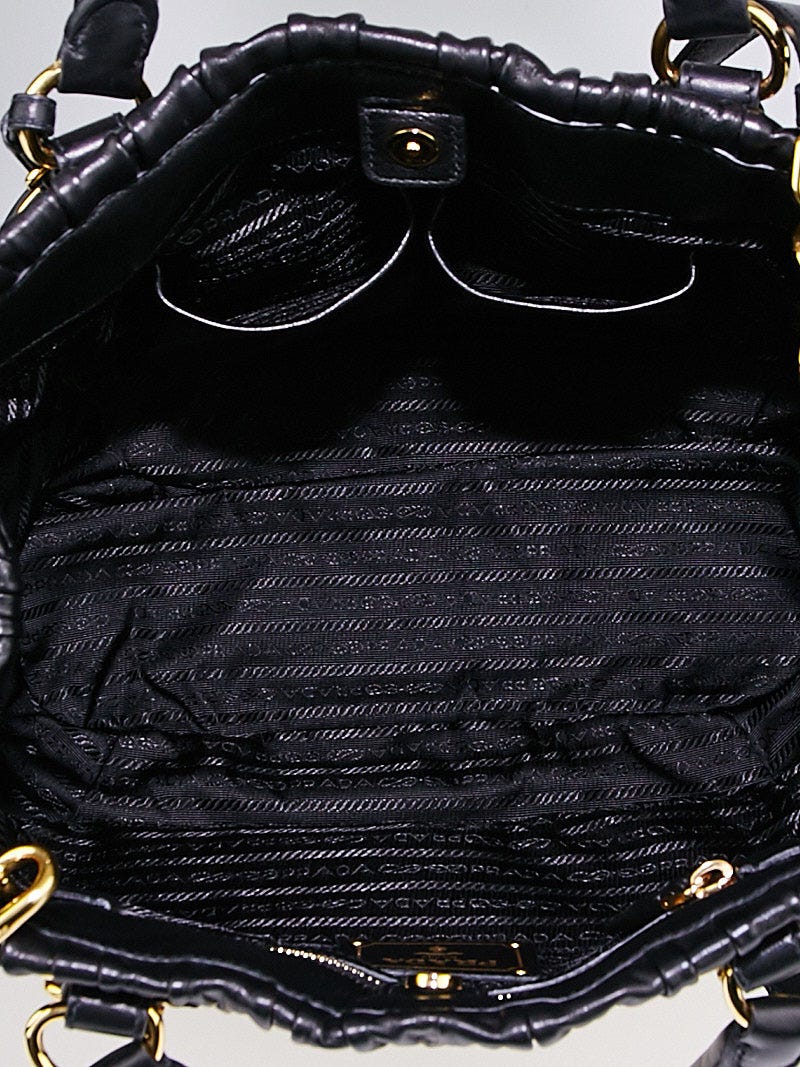 Bag Review: Prada Tessuto Gaufre' BN1789M+Authenticate Your Prada Gaufre'  BN1789M!