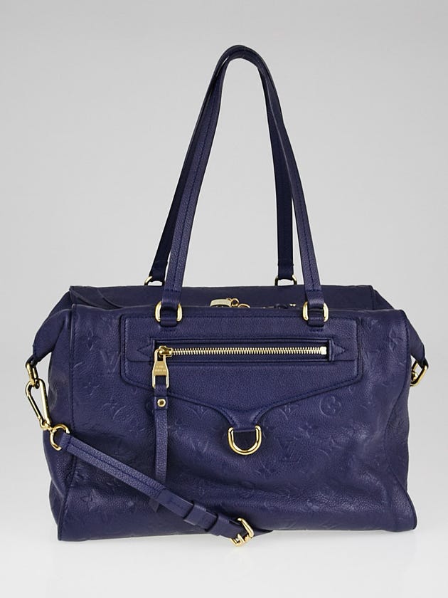 Louis Vuitton Celeste Monogram Empreinte Leather Lumineuse PM Bag