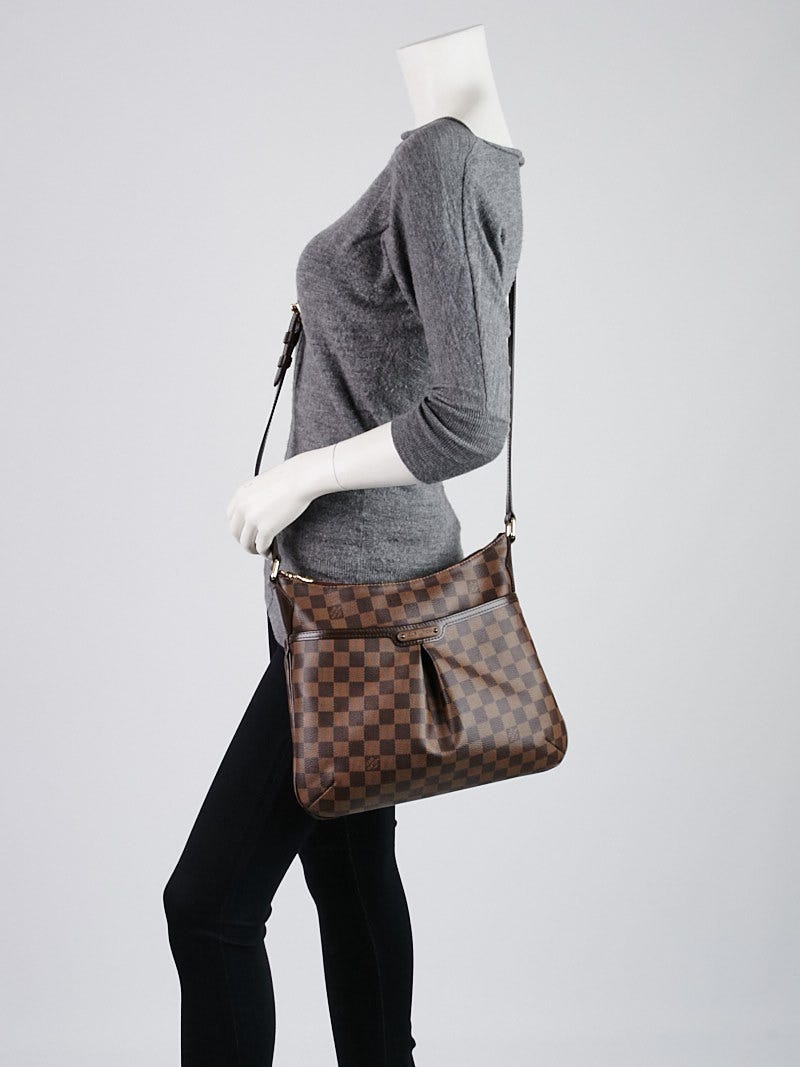 Louis Vuitton Bloomsbury PM Damier Ebene Canvas Crossbody Bag on SALE