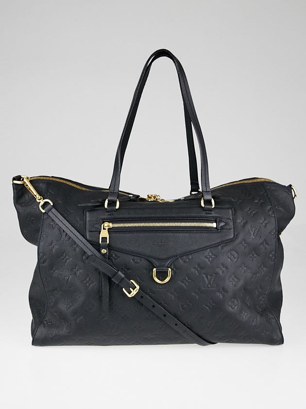 Louis Vuitton Blue Infini Monogram Empreinte Leather Lumineuse GM Bag