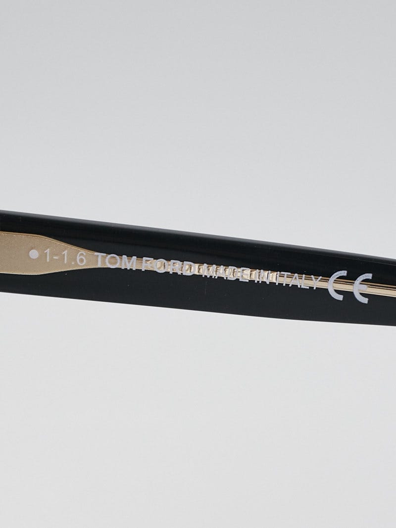 Tom Ford Black Acetate Frame Monica Sunglasses-TF429 | Yoogi's Closet