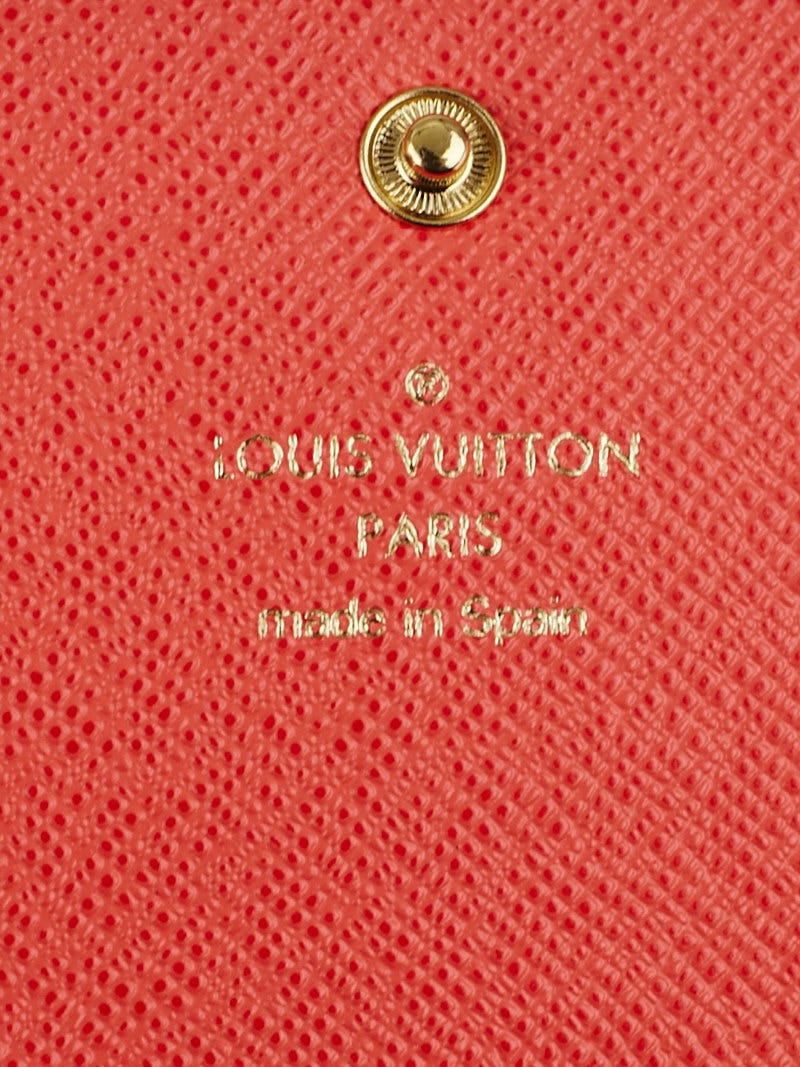 LOUIS VUITTON Monogram Emilie Wallet Poppy 1211633