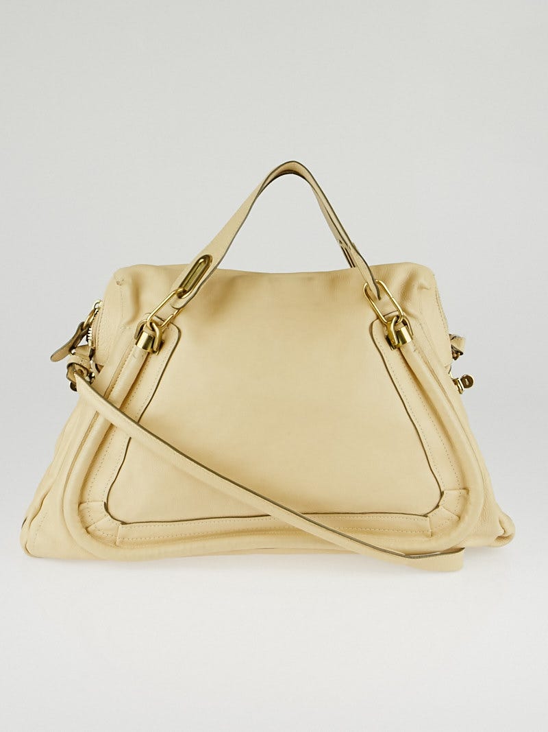 Large Calfskin Tote - Sand/Beige