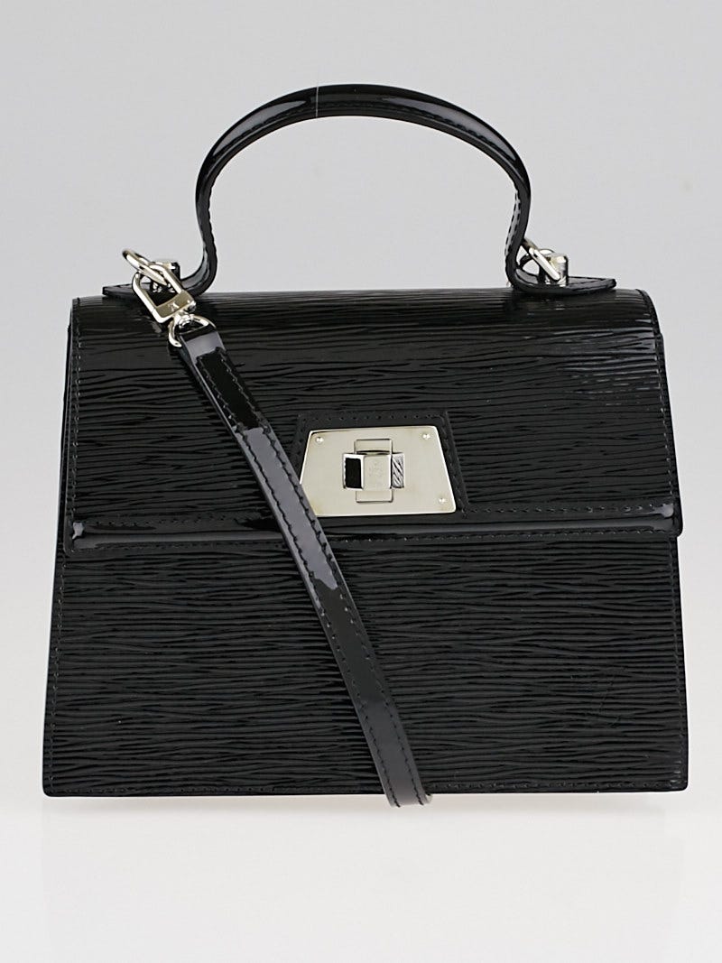 Louis Vuitton Black Electric Epi Leather Louise PM Bag - Yoogi's Closet