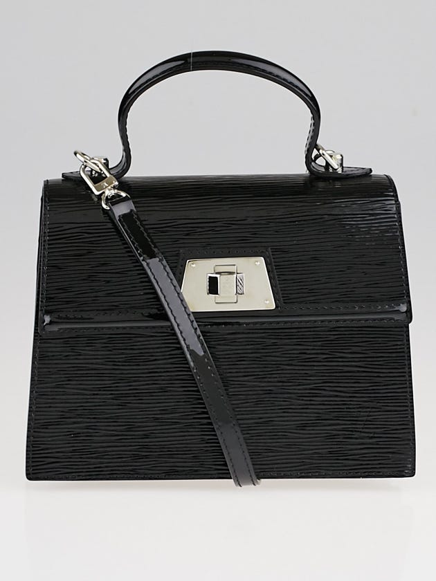 Louis Vuitton Black Electric Epi Leather Sevigne PM Bag