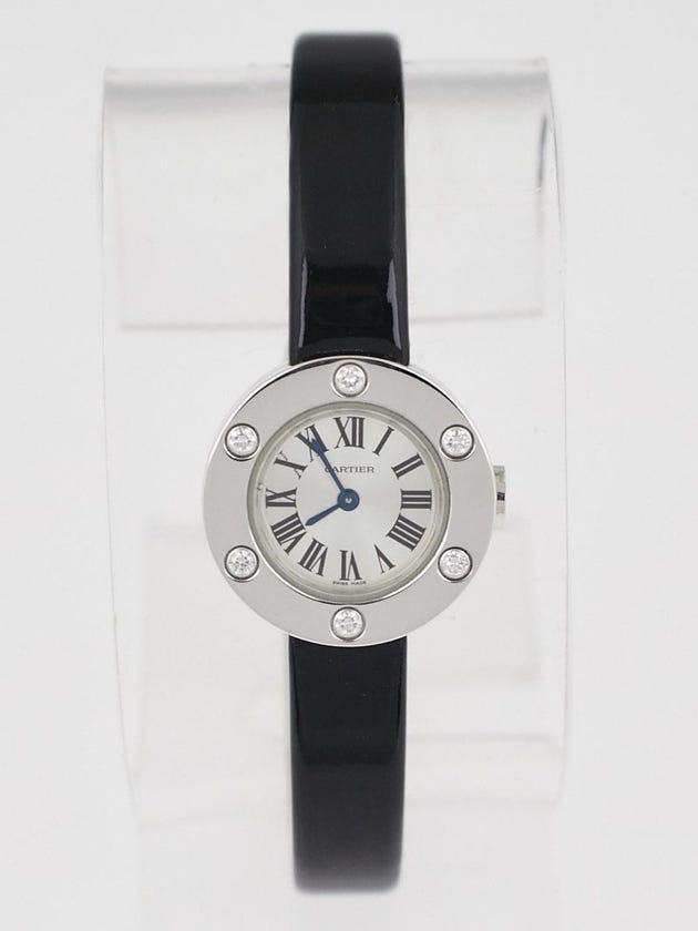 Cartier 18k White Gold and Diamond Love Watch