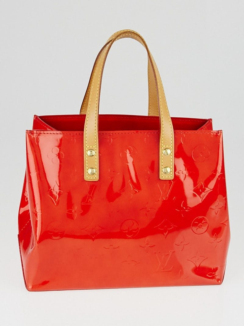 vuitton red patent
