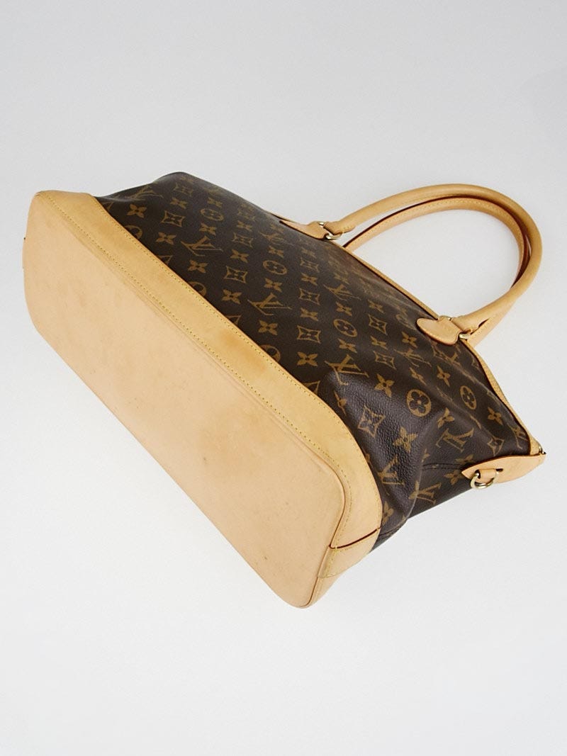 Louis Vuitton Lockit Horizontal Monogram Canvas Tote Bag