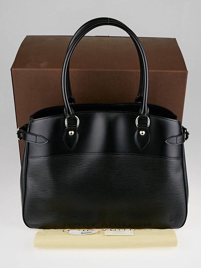 Louis Vuitton Black EPI Leather Passy GM Bag