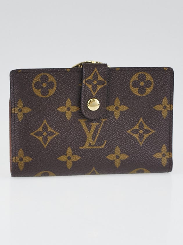 Louis Vuitton Monogram Canvas Port Feuille Vienoise French Purse Wallet