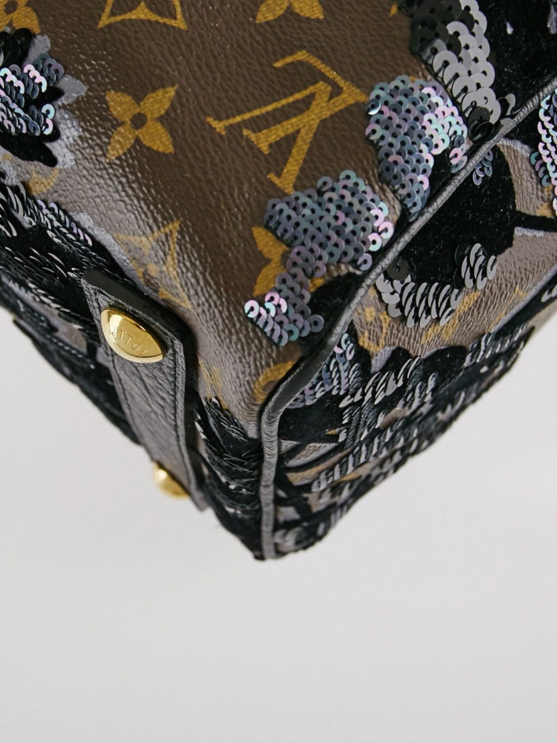 Black Monogram Limited Edition Fleur De Jais Speedy 30 Gold Hardware, 2010, Handbags and Accessories, 2022