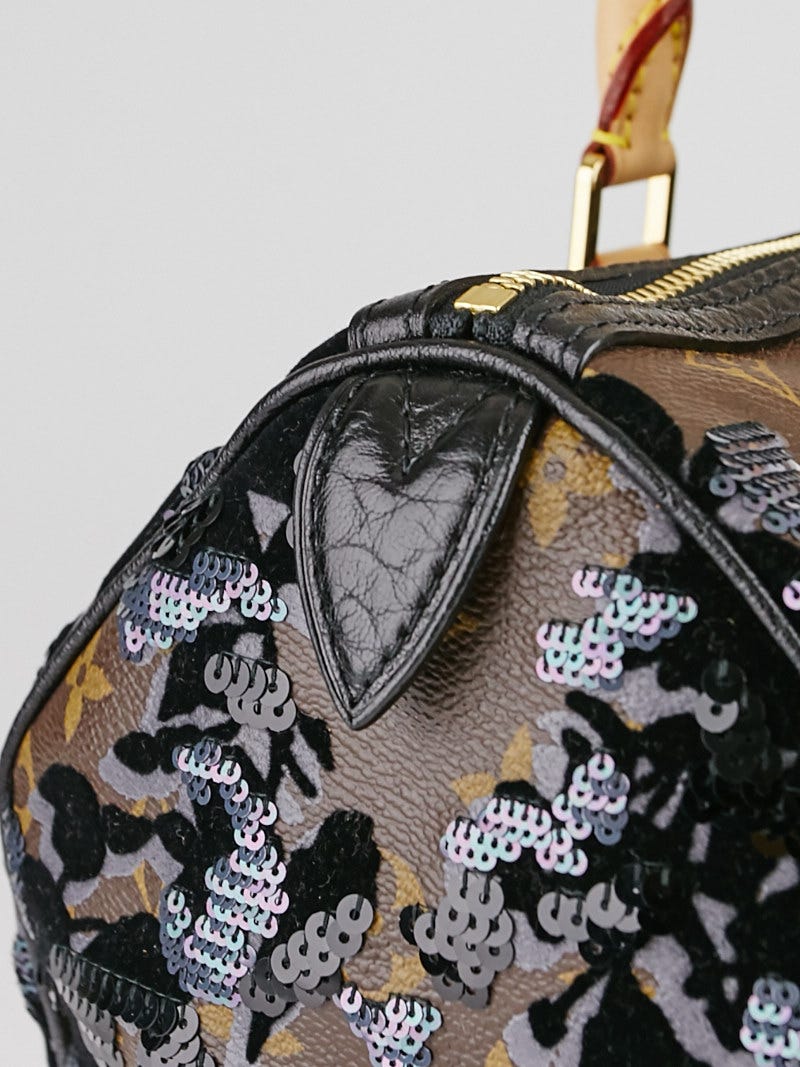 Obsession: Louis Vuitton Monogram Fleur de Jais Speedy