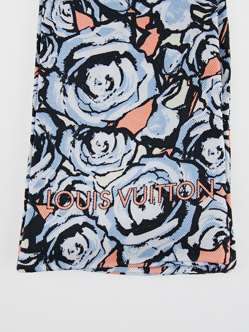 Louis Vuitton Rock'n'roses Silk Bandeau In Terracotta