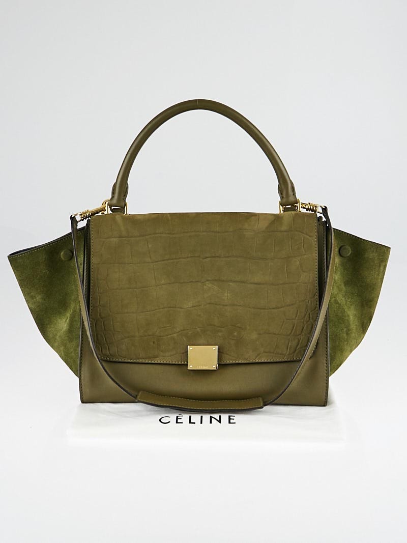 New LV bag - olive green - crocodile.bags