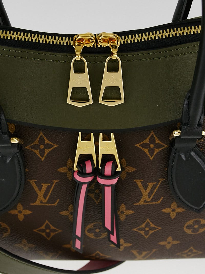 Louis Vuitton Khaki Monogram Canvas Tuileries Clutch Bag - Yoogi's Closet