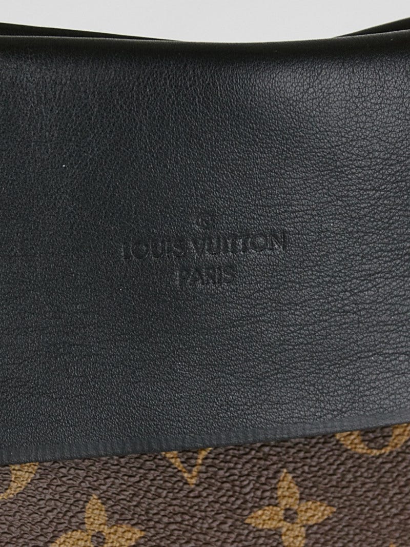 Louis Vuitton Black Monogram Canvas Tuileries Hobo Bag - Yoogi's Closet