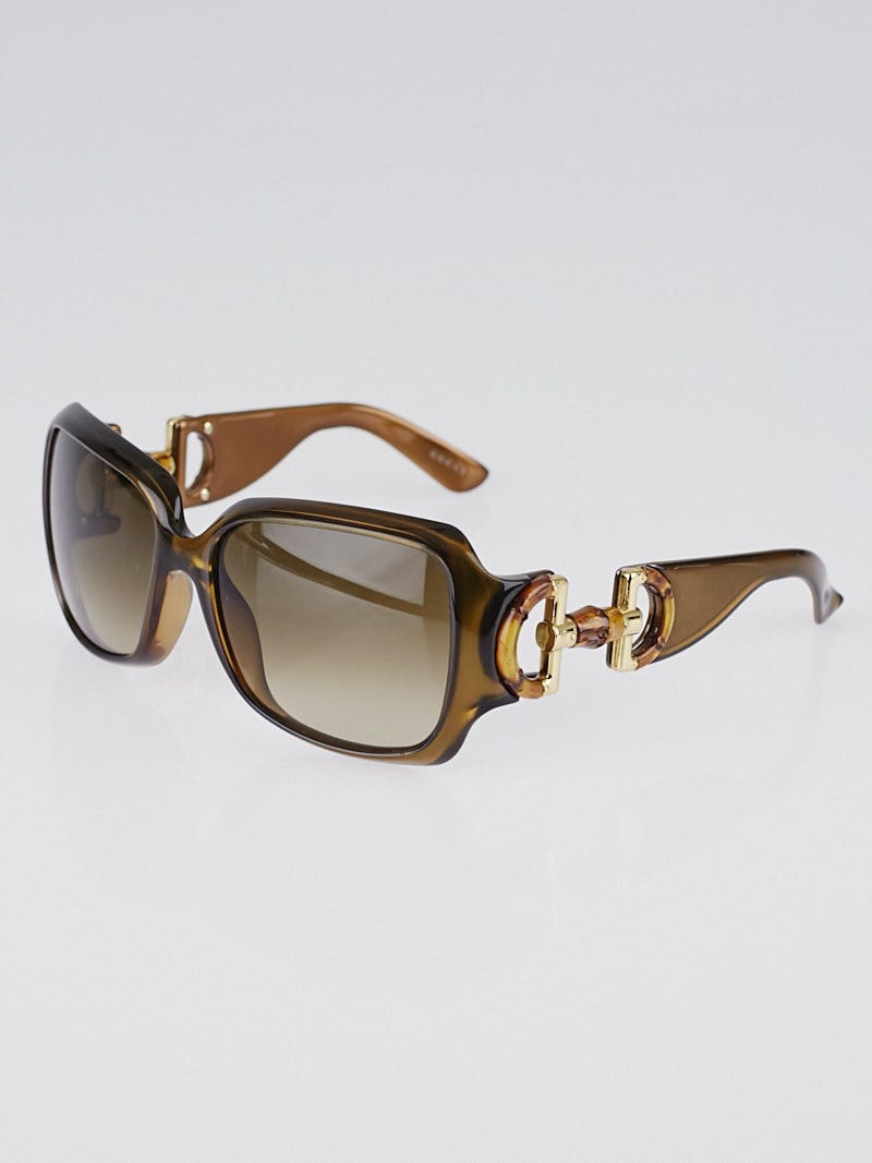 Gucci bamboo sunglasses online