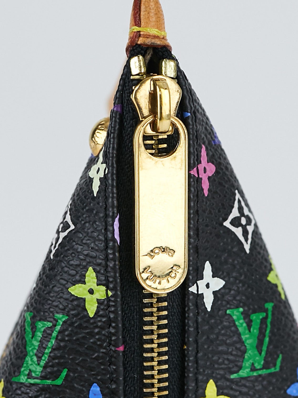 Louis Vuitton Berlingot Key Pouch Monogram Multicolor Black 2068002