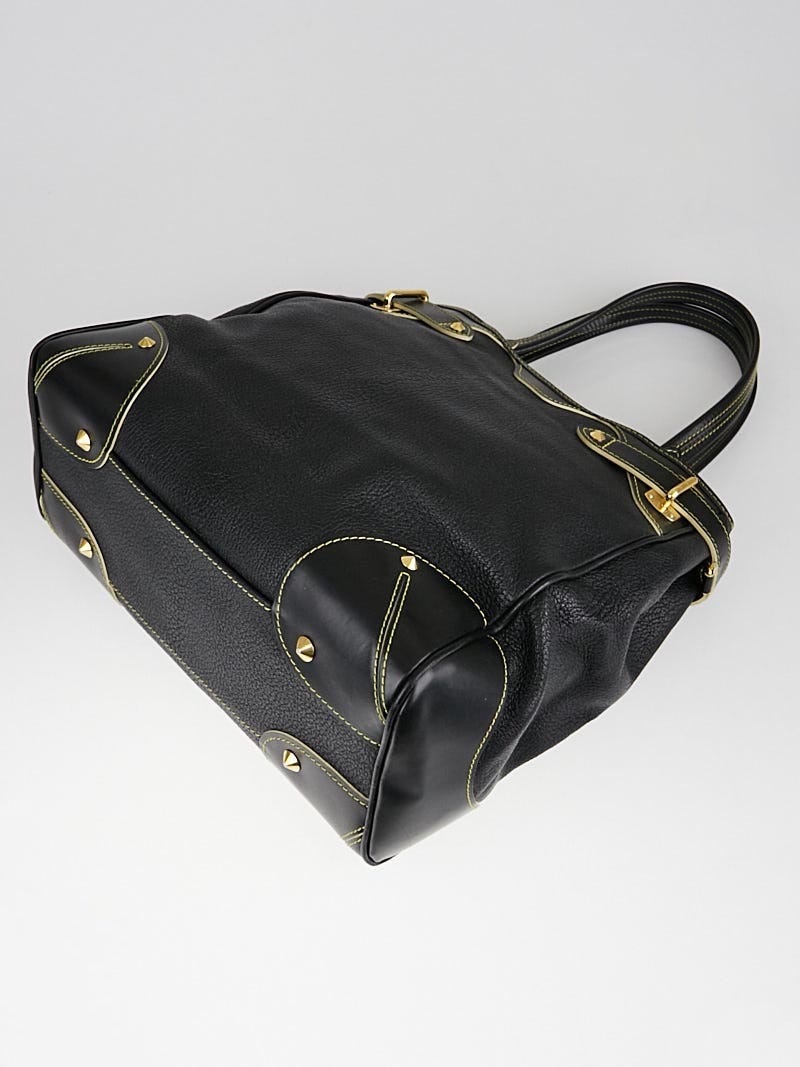 Louis Vuitton Black Suhali Leather Le Majestueux Bag
