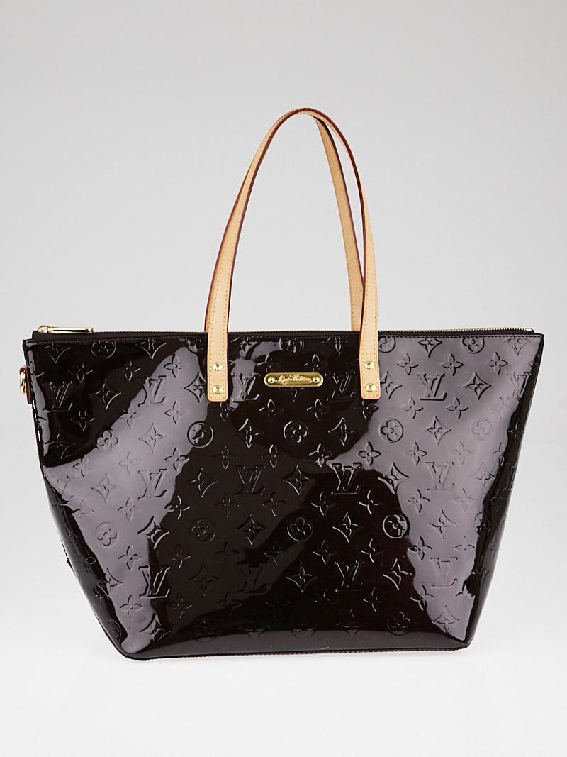 Louis Vuitton Amarante Monogram GM Bag Vernis Bellevue Leather