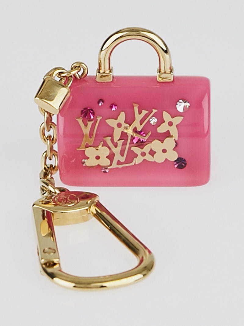 Louis Vuitton Speedy Inclusion Keyring Bag Charm in Framboise - SOLD