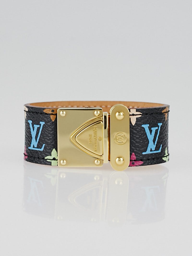 Louis Vuitton Takashi Murakami Black Multicolore Bracelet
