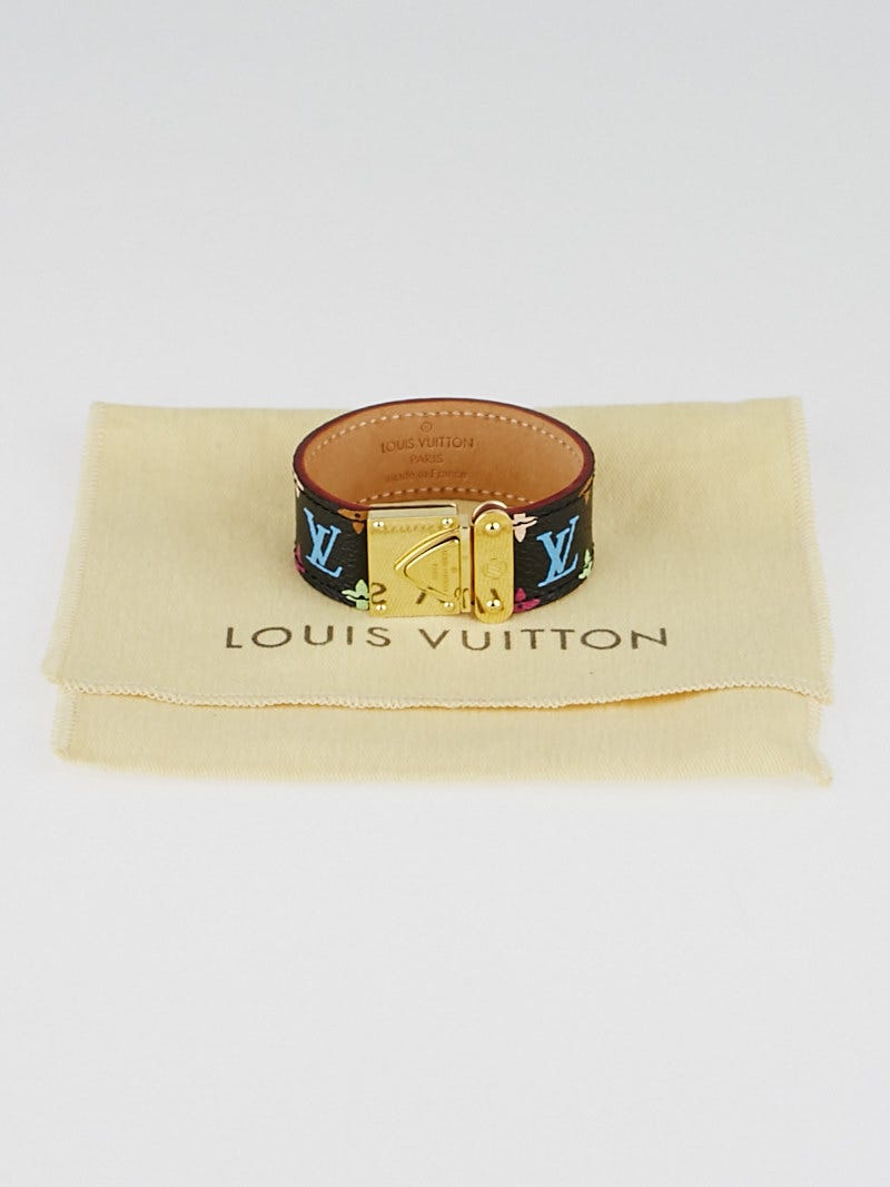 Louis Vuitton x Takashi Murakami Black Multicolor Monogram Koala Bracelet