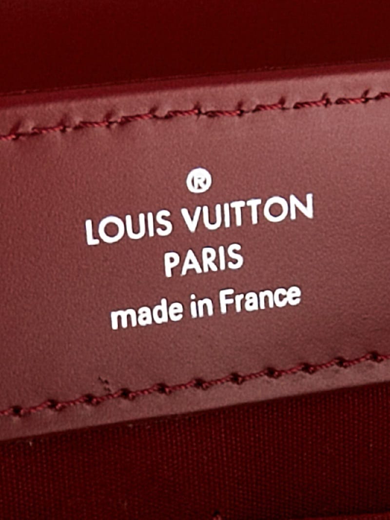 Louis Vuitton Red Epi Leather Bagatelle PM Bag EUC Authenticated