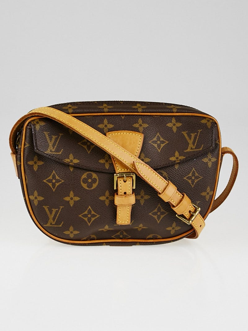 Shop for Louis Vuitton Monogram Canvas Leather Jeune Fille PM Crossbody Bag  - Shipped from USA