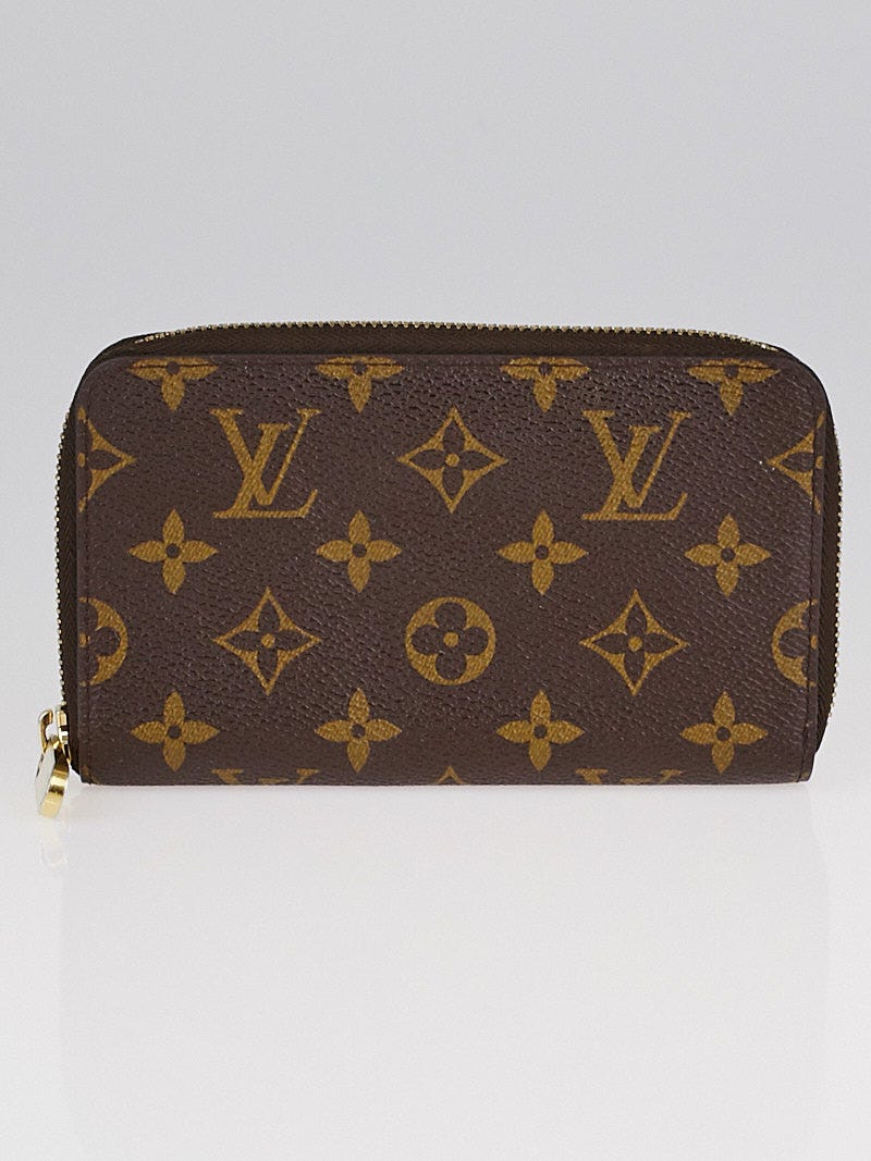 Louis Vuitton Monogram Canvas Zip Compact Wallet - Yoogi's Closet