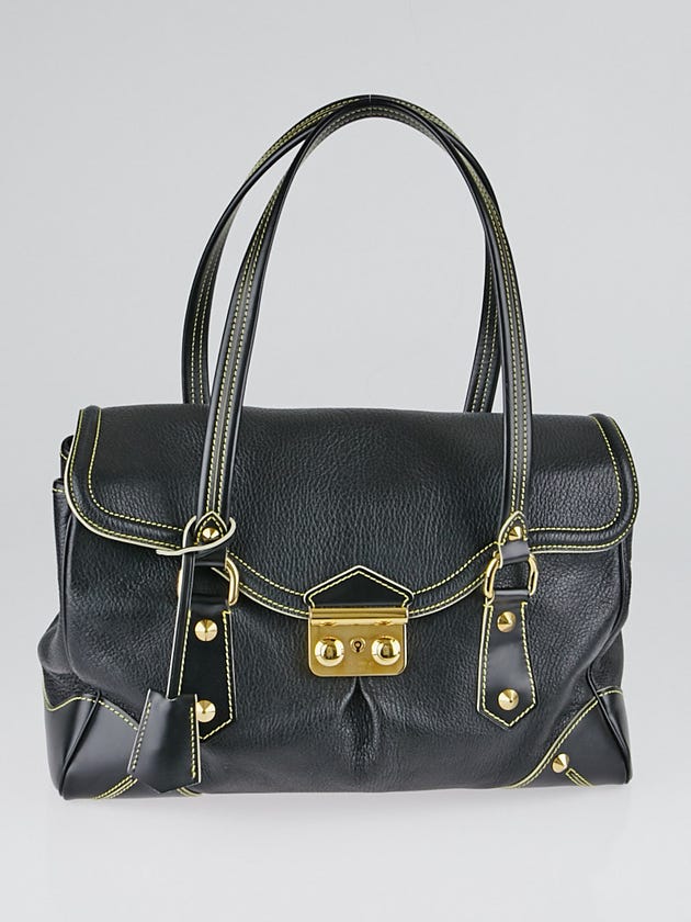 Louis Vuitton Black Suhali Leather L'Absolu de Voyage Bag