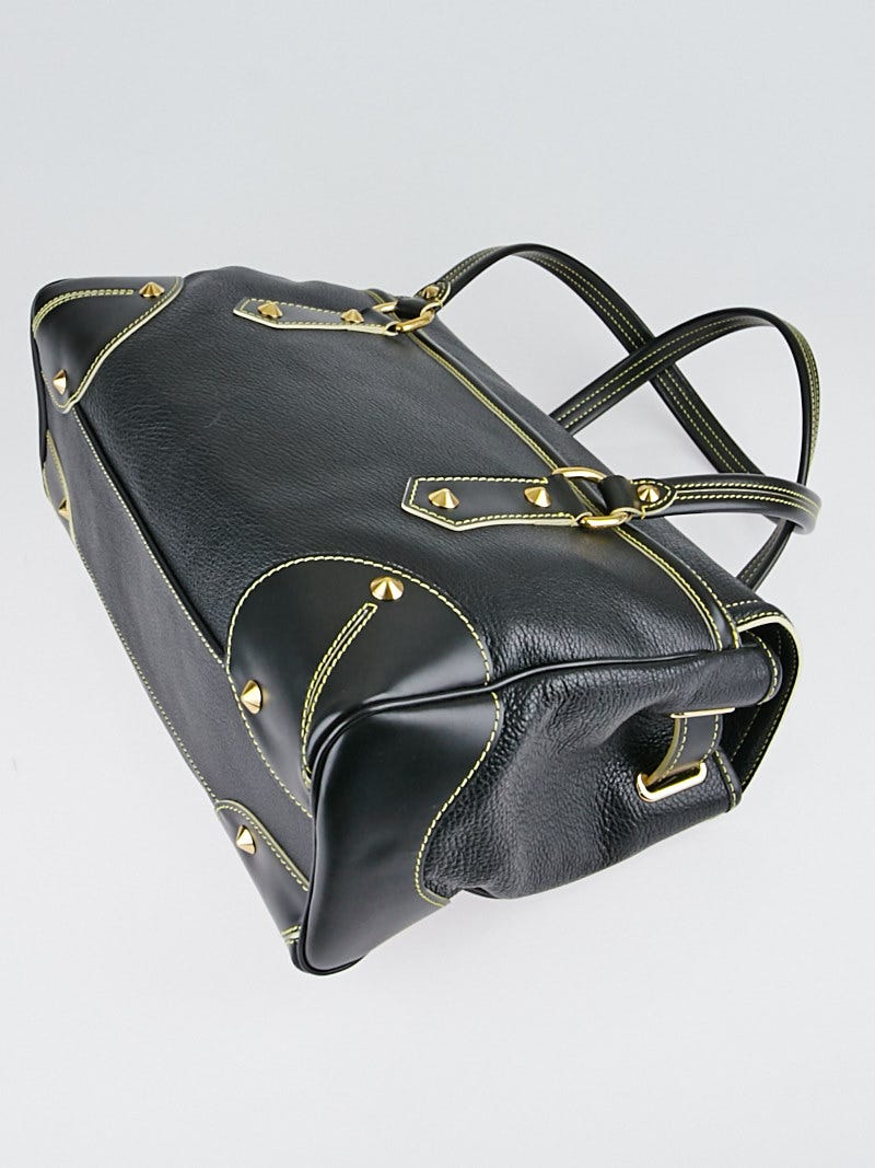 Louis Vuitton Black Suhali Leather L'Absolu de Voyage Bag For Sale