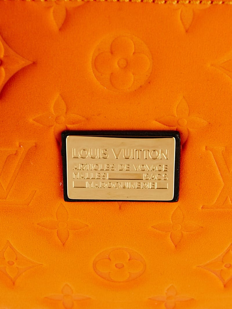 Louis Vuitton Neverfull Scuba Monogram 1lk0103 Orange Neoprene