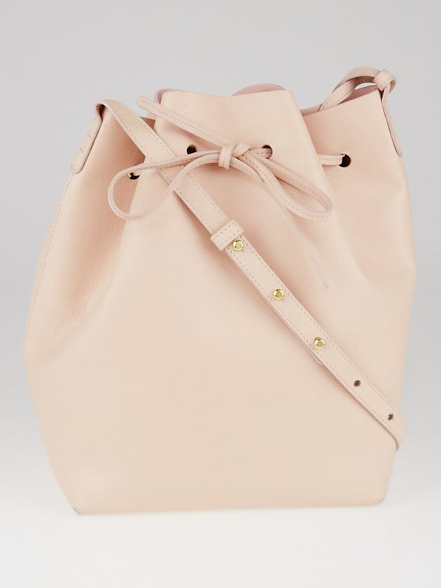 Mansur Gavriel Rosa Calf Leather Bucket Bag