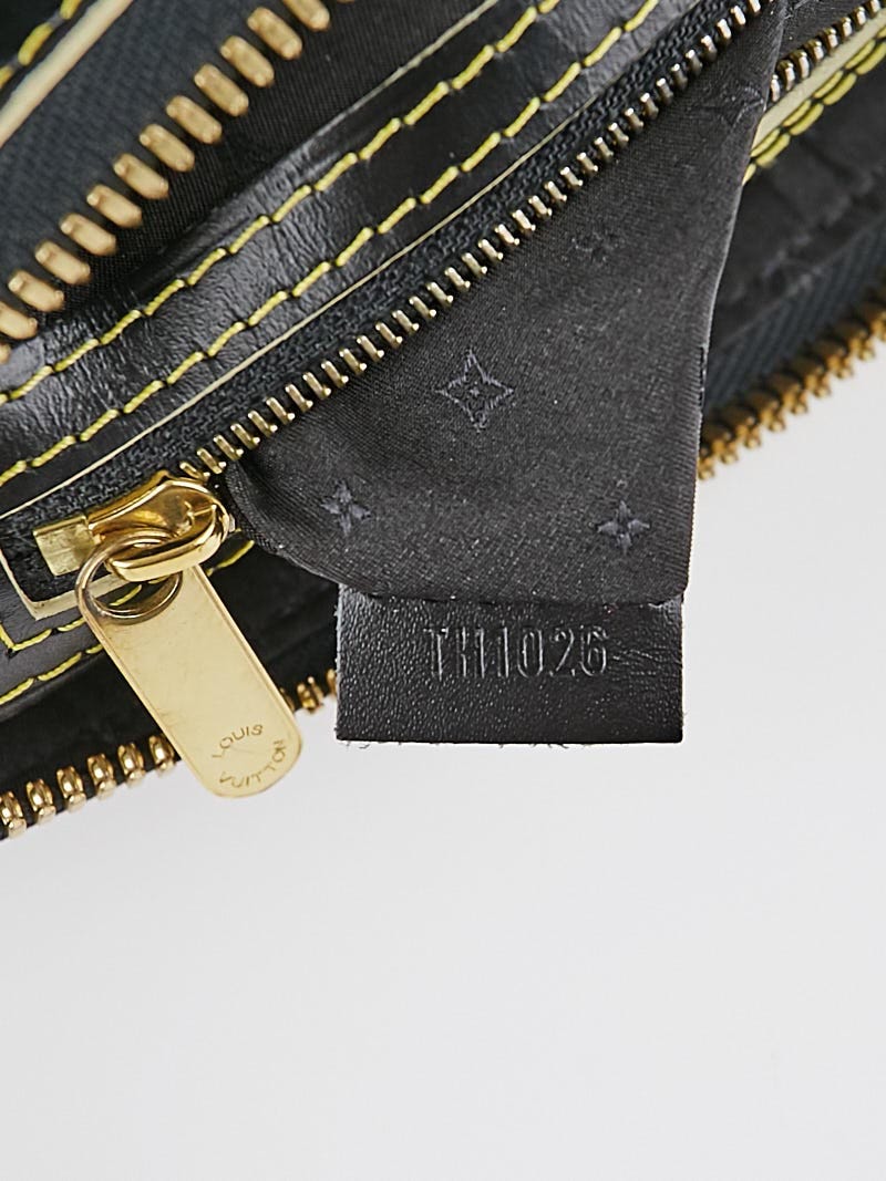 Louis Vuitton Black Suhali Leather Lockit PM Bag | Yoogi's Closet