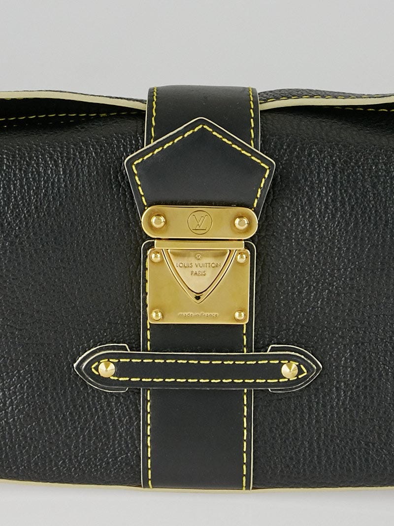 Louis Vuitton Black Suhali Leather Le Somptueux Wallet Louis