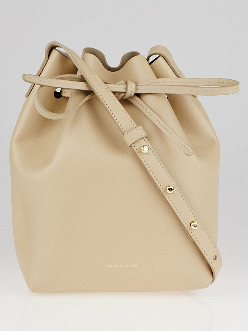 Sand Mini Mini Bucket Mansur Gavriel