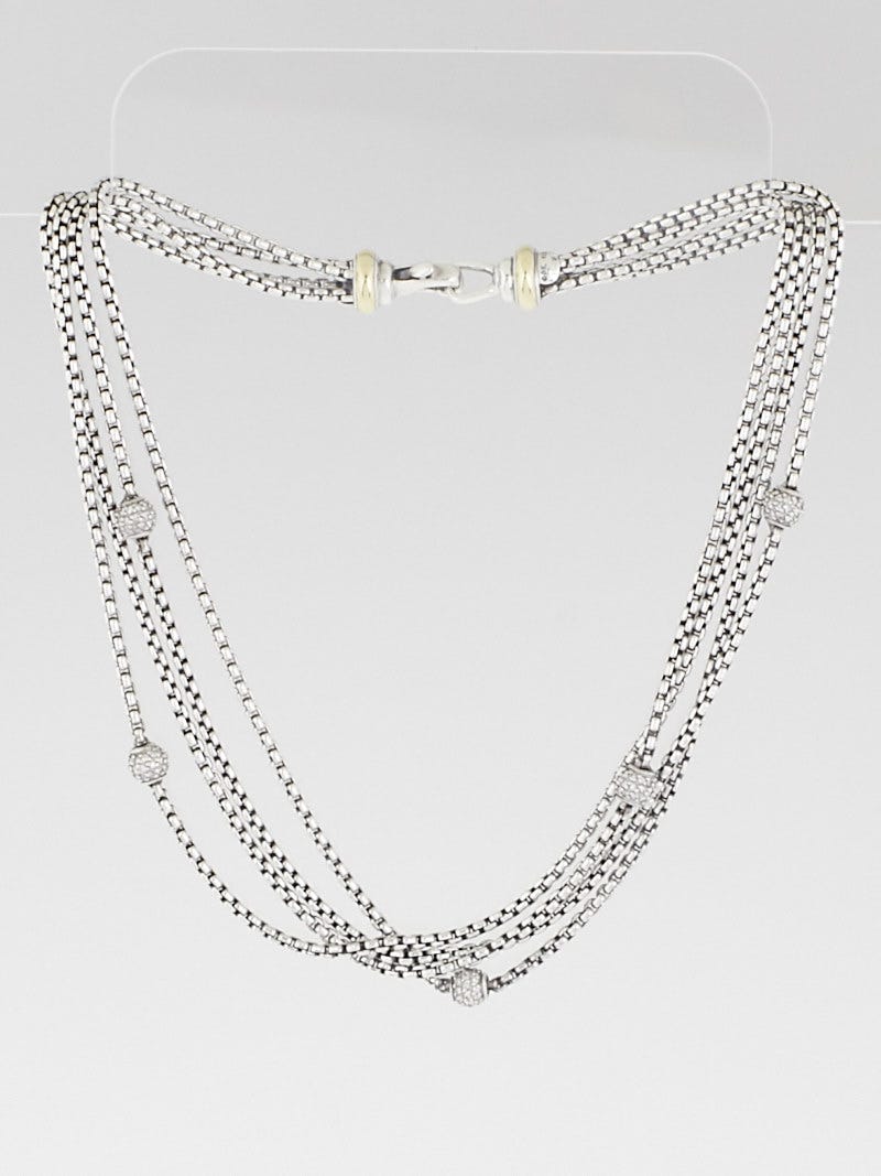 David yurman store multi strand necklace