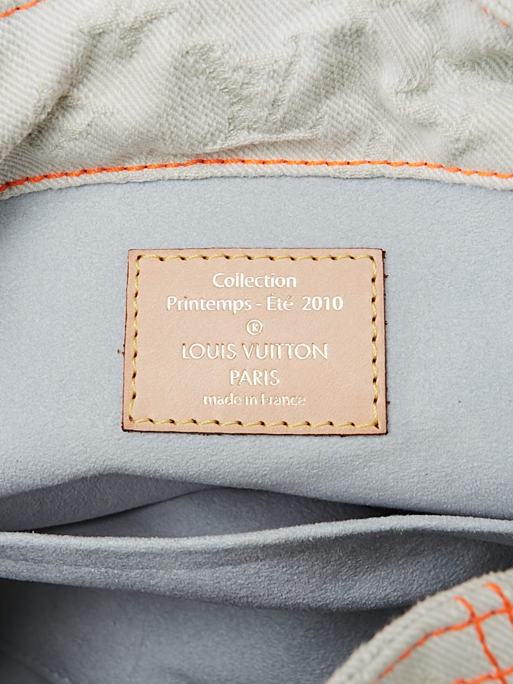 Louis Vuitton Limited Edition Bleu Monogram Denim Sunrise Bag - Yoogi's  Closet
