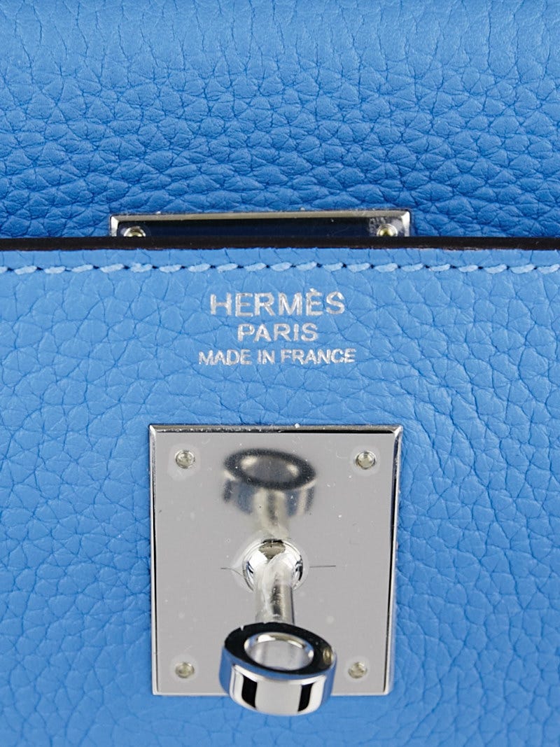 Hermes Blue Paradise 32cm Retourne Kelly - Chicjoy