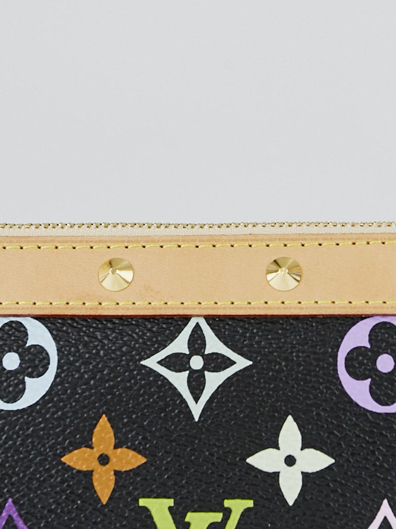 Monogram Multicolor Pochette Accessories Noir – luxuryforlessjpn