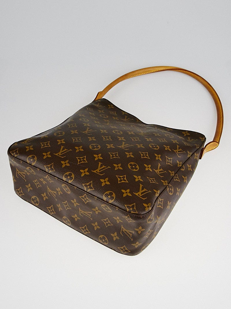 Authentic Louis Vuitton Shoulder Bag Looping GM Monogram Used LV Handbag  Vintage