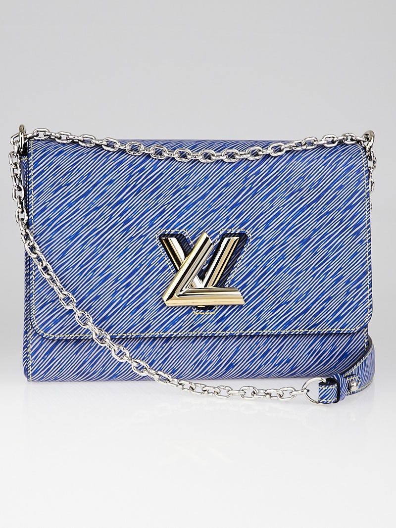 Louis Vuitton Denim Light EPI Leather Twist GM Bag